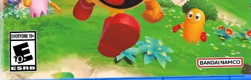 Pac-Man World 2 Re-Pac, the ESRB box on its front