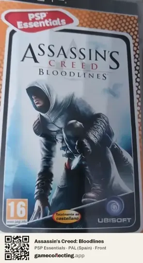 Assassin's Creed: Bloodlines PlayStation Portable, Spain box front
