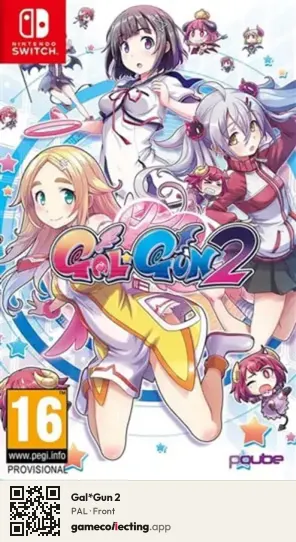 Gal*Gun 2 Nintendo Switch, PAL box front