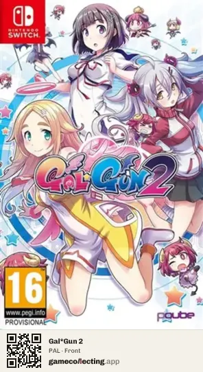 Gal*Gun 2 Nintendo Switch, PAL box front