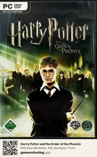 Harry Potter and the Order of the Phoenix Computer, Germany box front