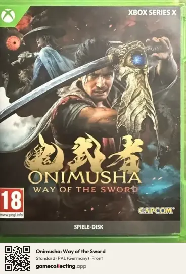 Onimusha: Way of the Sword Xbox Series X, Germany box front