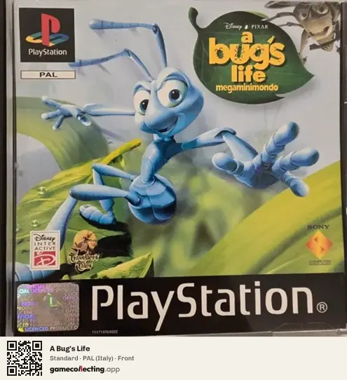 A Bug's Life PlayStation, Italy box front