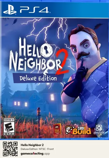 Hello Neighbor 2 PlayStation 4, NTSC box front