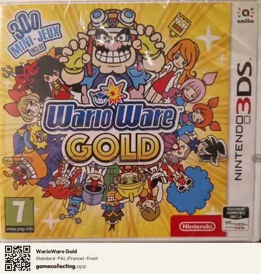 WarioWare Gold Nintendo 3DS, France box front