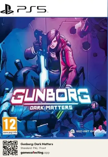 Gunborg: Dark Matters PlayStation 5, PAL box front
