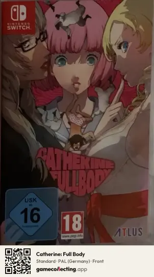 Catherine: Full Body Nintendo Switch, Germany box front