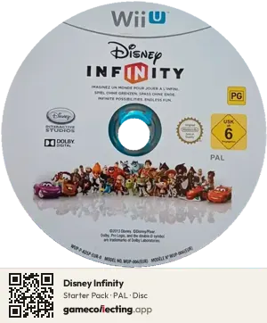 Disney Infinity Nintendo Wii U, PAL disc