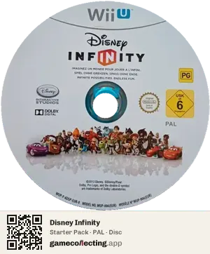 Disney Infinity Nintendo Wii U, PAL disc