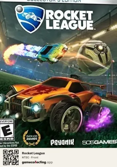 Rocket League Xbox One, NTSC box front