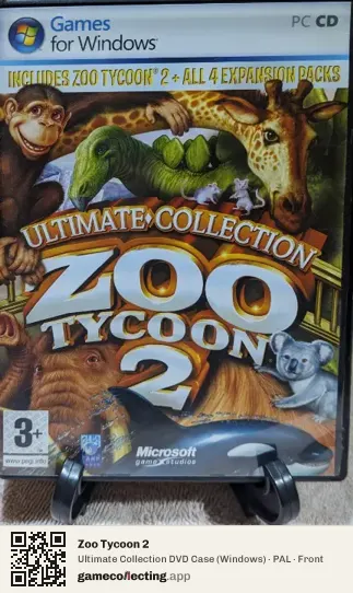 Zoo Tycoon 2 Computer, PAL box front