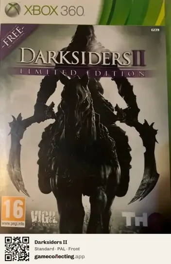 Darksiders II Xbox 360, PAL box front