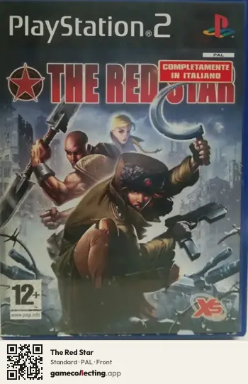 The Red Star PlayStation 2, PAL box front