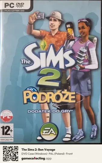 The Sims 2: Bon Voyage Computer, Poland box front