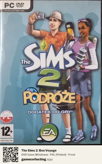 The Sims 2: Bon Voyage Computer, Poland box front
