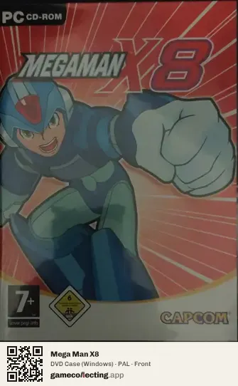 Mega Man X8 Computer, PAL box front