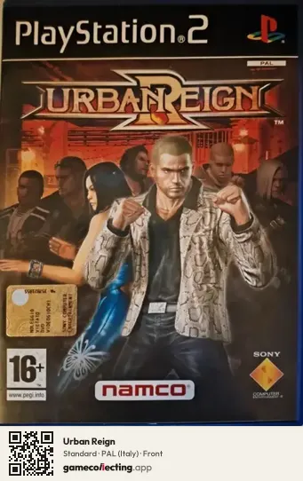 Urban Reign PlayStation 2, Italy box front