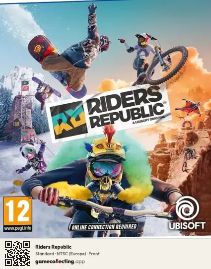 Riders Republic PlayStation 5, Europe box front