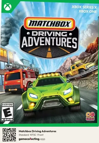 Matchbox Driving Adventures Xbox Series X, NTSC box front