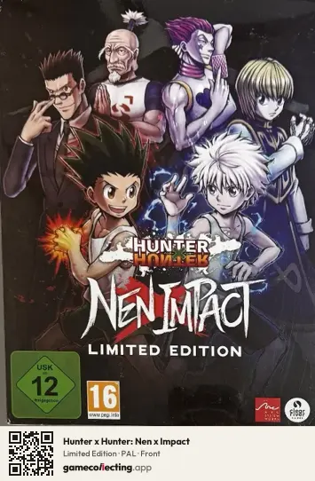 Hunter x Hunter: Nen x Impact PlayStation 5, PAL box front
