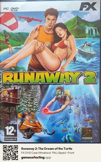 Runaway 2: The Dream of the Turtle Computer, Spain box front