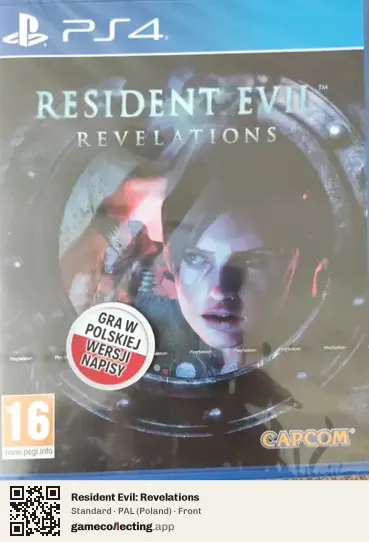 Resident Evil: Revelations PlayStation 4, Poland box front