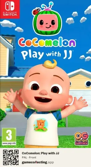 CoComelon: Play with JJ Nintendo Switch, PAL box front