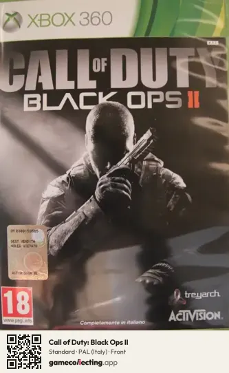 Call of Duty: Black Ops II Xbox 360, Italy box front