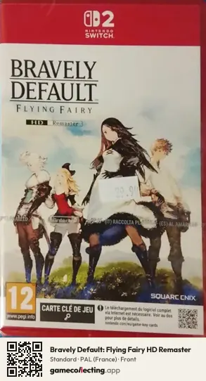 Bravely Default: Flying Fairy HD Remaster Nintendo Switch 2, France box front