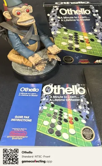 Othello Nintendo Entertainment System, NTSC box front