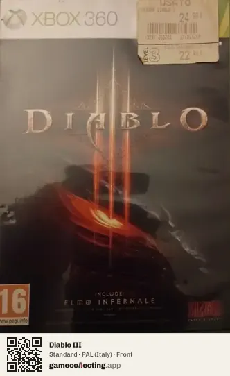 Diablo III Xbox 360, Italy box front