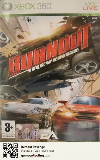 Burnout Revenge Xbox 360, Italy box front