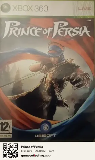 Prince of Persia Xbox 360, Italy box front