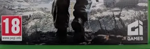 Sniper: Ghost Warrior 3, the PEGI square on its front