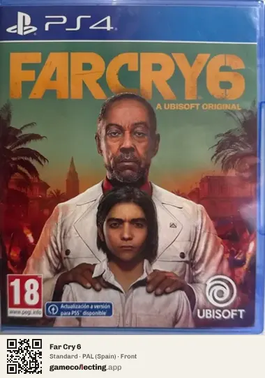 Far Cry 6 PlayStation 4, Spain box front