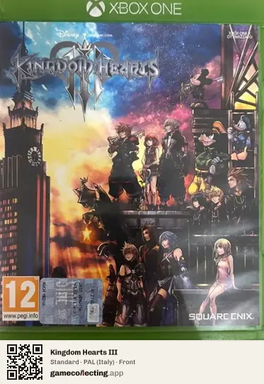 Kingdom Hearts III Xbox One, Italy box front