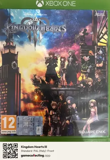 Kingdom Hearts III Xbox One, Italy box front