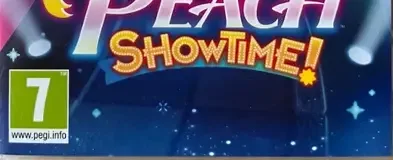 Princess Peach: Showtime!, the PEGI square on its front