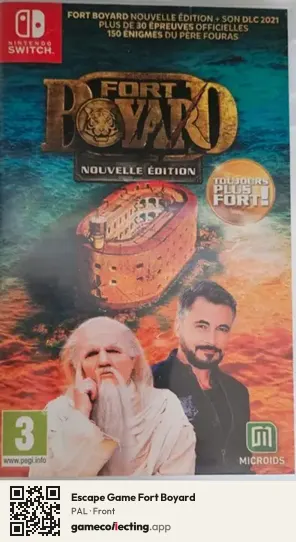Escape Game Fort Boyard Nintendo Switch, PAL box front