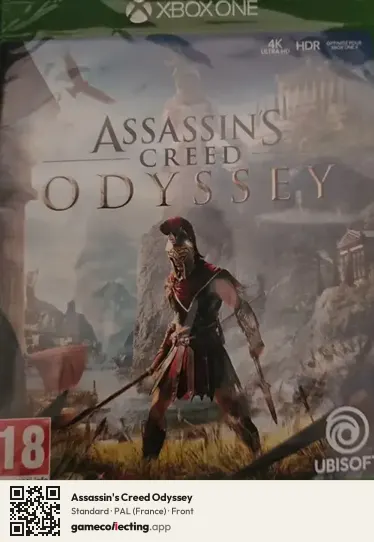 Assassin's Creed Odyssey Xbox One, France box front