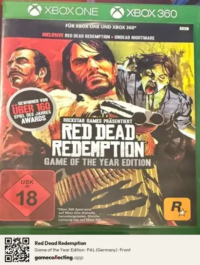 Red Dead Redemption Xbox 360, Germany box front