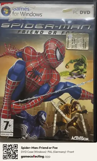 Spider-Man: Friend or Foe Computer, Germany box front