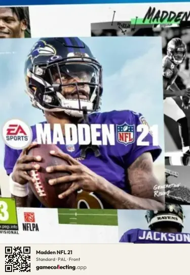 Madden NFL 21 PlayStation 4, PAL box front