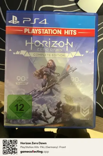 Horizon Zero Dawn PlayStation 4, Germany box front