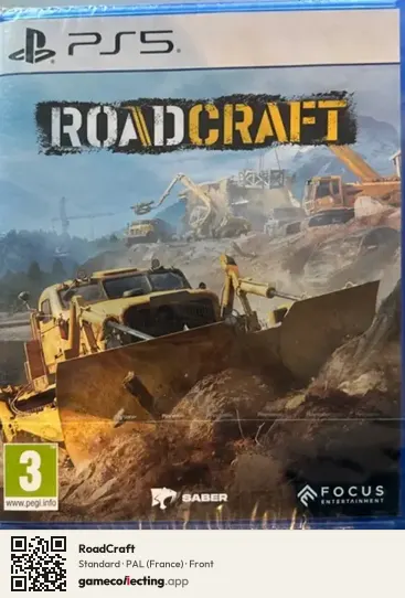 RoadCraft PlayStation 5, France box front