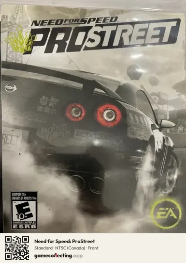 Need for Speed: ProStreet PlayStation 3, Canada box front