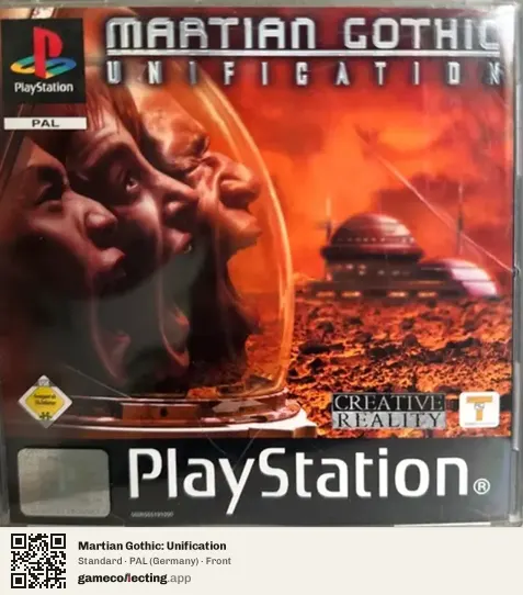 Martian Gothic: Unification PlayStation, Germany box front