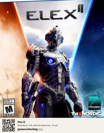 Elex II PlayStation 5, North America box front