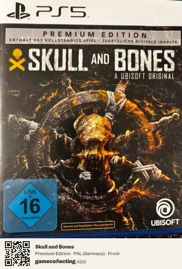 Skull and Bones PlayStation 5, Germany box front