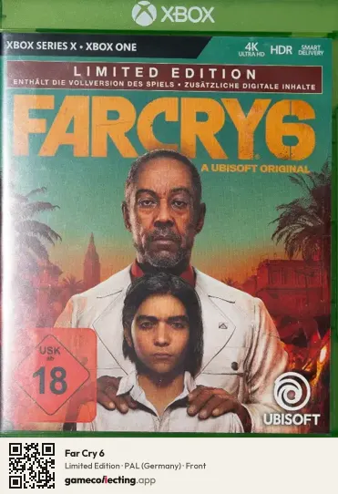 Far Cry 6 Xbox Series X, Germany box front
